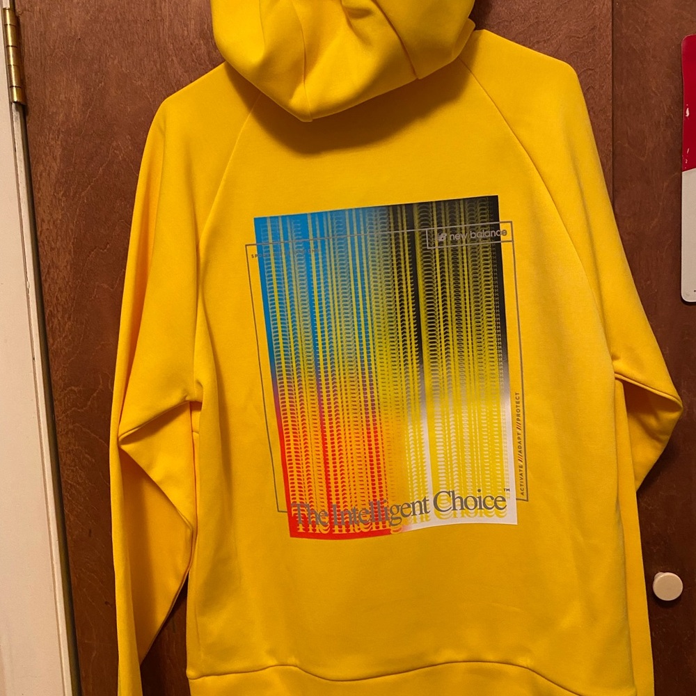 The Intelligent Choice. New Balance hoodie